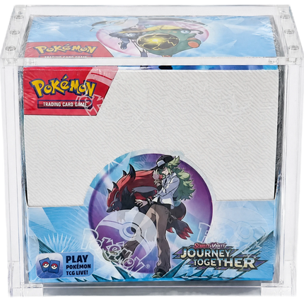 Custodia espositiva in acrilico - Booster Box Pokemon (coperchio magnetico)