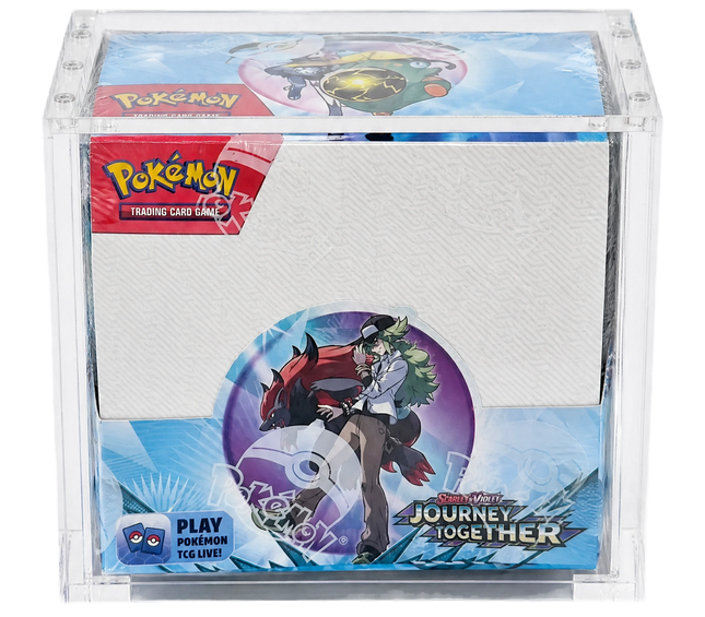 Acrilico Display Case - Pokemon Booster Box (Coperchio Magnetico)
