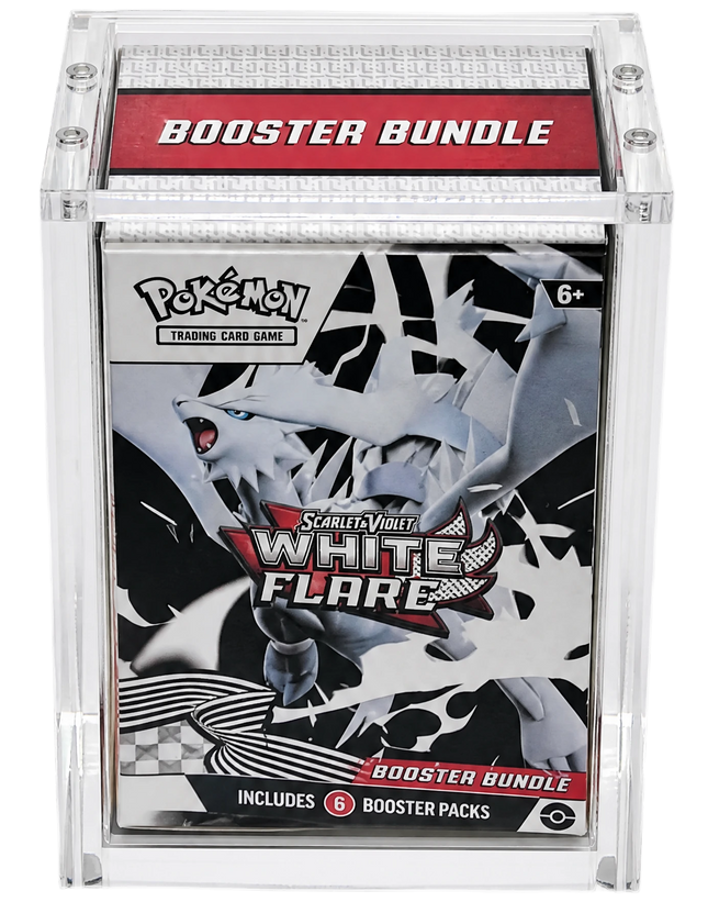 Acrilico Display Case - Booster Bundle - Per S&V & Set Precedenti (Coperchio Magnetico)