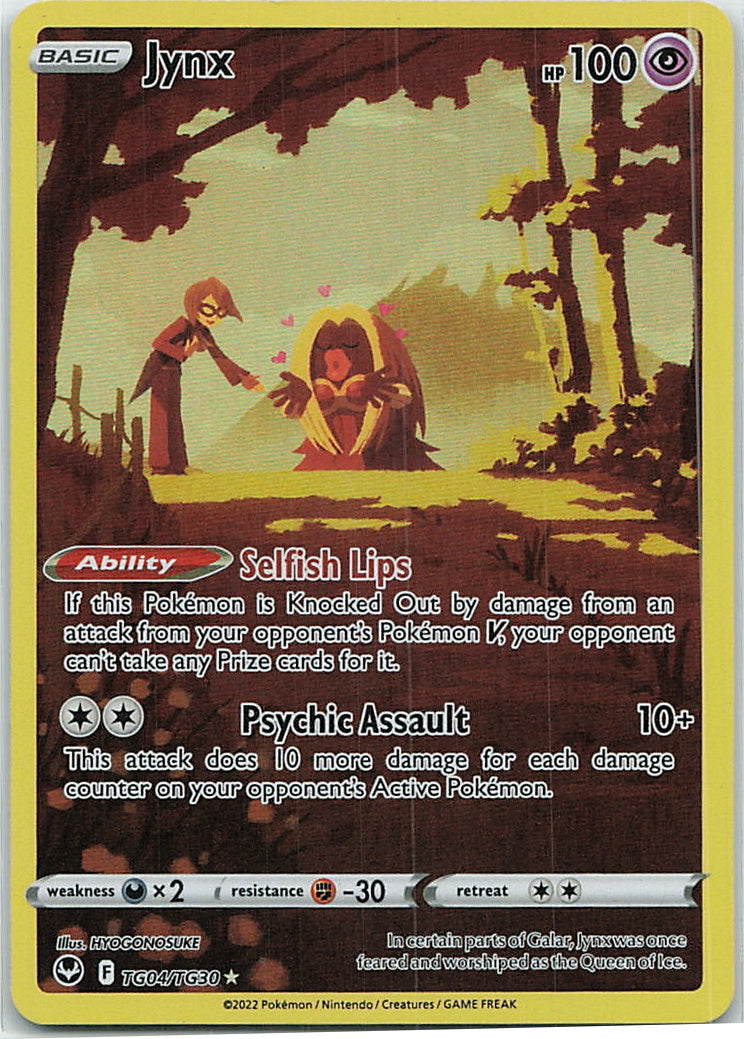 Jynx (Silver Tempest) TG04/TG30/195 [Near Mint]