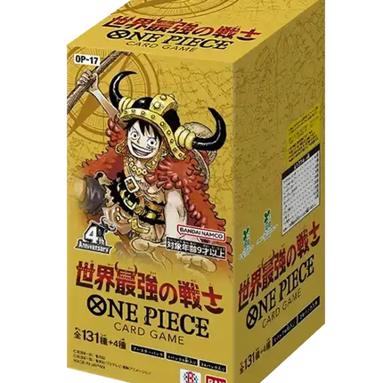 One Piece Card Game - The World's Strongest Warriors (OP-17) - Booster Box (Giapponese)