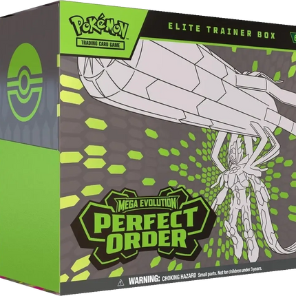 Pokemon TCG - Mega Evolution - Perfect Order (ME3) - Elite Trainer Box (Inglese)