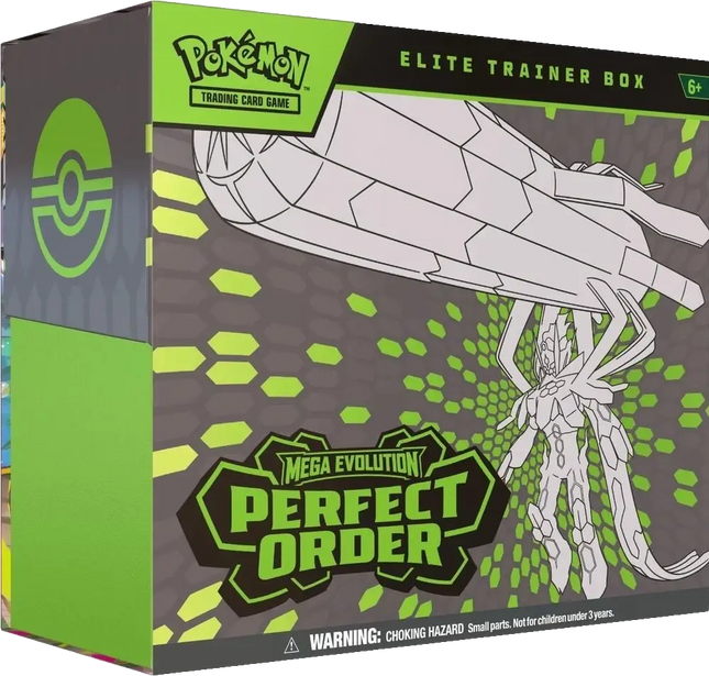 Pokemon TCG - Mega Evolution - Perfect Order (ME3) - Elite Trainer Box (Inglese)
