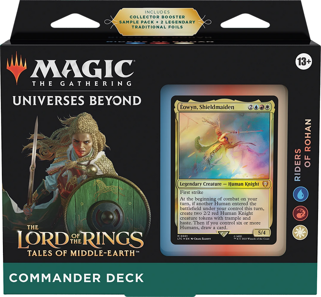 Magic: The Gathering - The Lord of the Rings: Tales of Middle-earth - Riders of Rohan Commander Deck (Inglese)