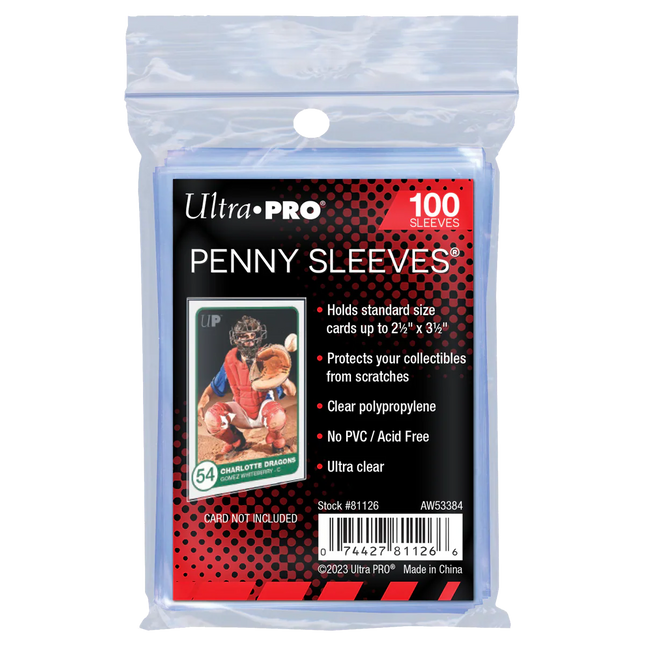 Ultra PRO - Soft Card Sleeves / Penny Sleeves (confezione da 100)